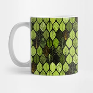 Leaf Pattern Mug